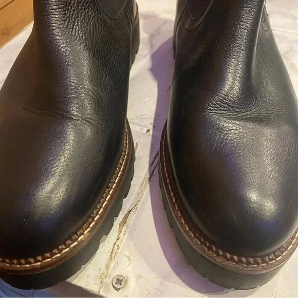 CASLON Miller Water Resistant Chelsea Boot Black Size 13M - Picture 7 of 11